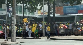 Ato em apoio a Bolsonaro é registrado em Caruaru