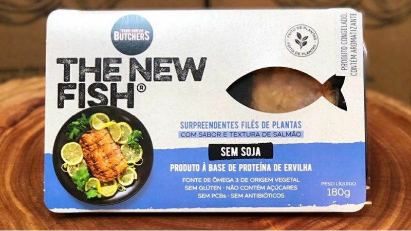Posta de salmão feita à base de proteína de ervilha, desenvolvida por foodtech brasileira, chega com exclusividade às gôndolas da rede a partir da segunda quinzena de setembro