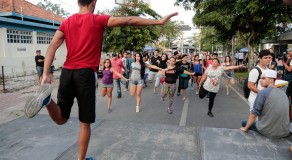 Nossa Avenida realiza encontro de atividade física em ciclovia de Caruaru