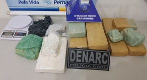 Suspeitos de tráfico de drogas são presos em Arcoverde