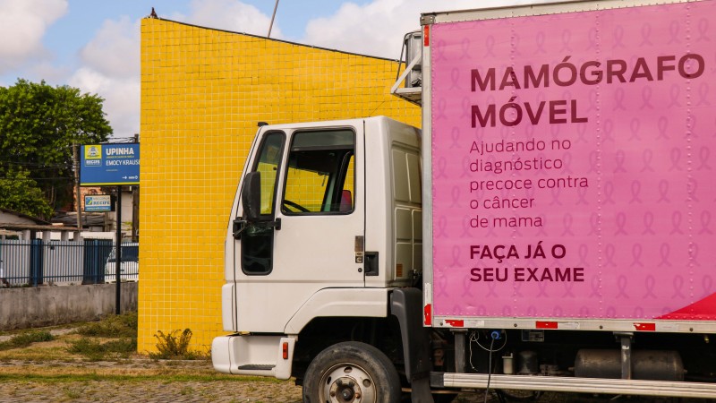 A partir desta quarta-feira (1º), o caminhão do mamógrafo começa a circular em 21 pontos da cidade