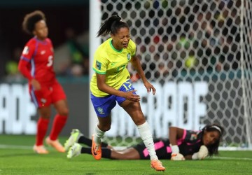 Ary Borges entra para a história da Copa do Mundo Feminina da Fifa 2023. Brasil goleia 4 x 0 sobre Panamá