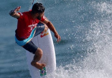 Potiguar de Baía Formosa, o surfista Italo Ferreira é Ouro em Tóquio 